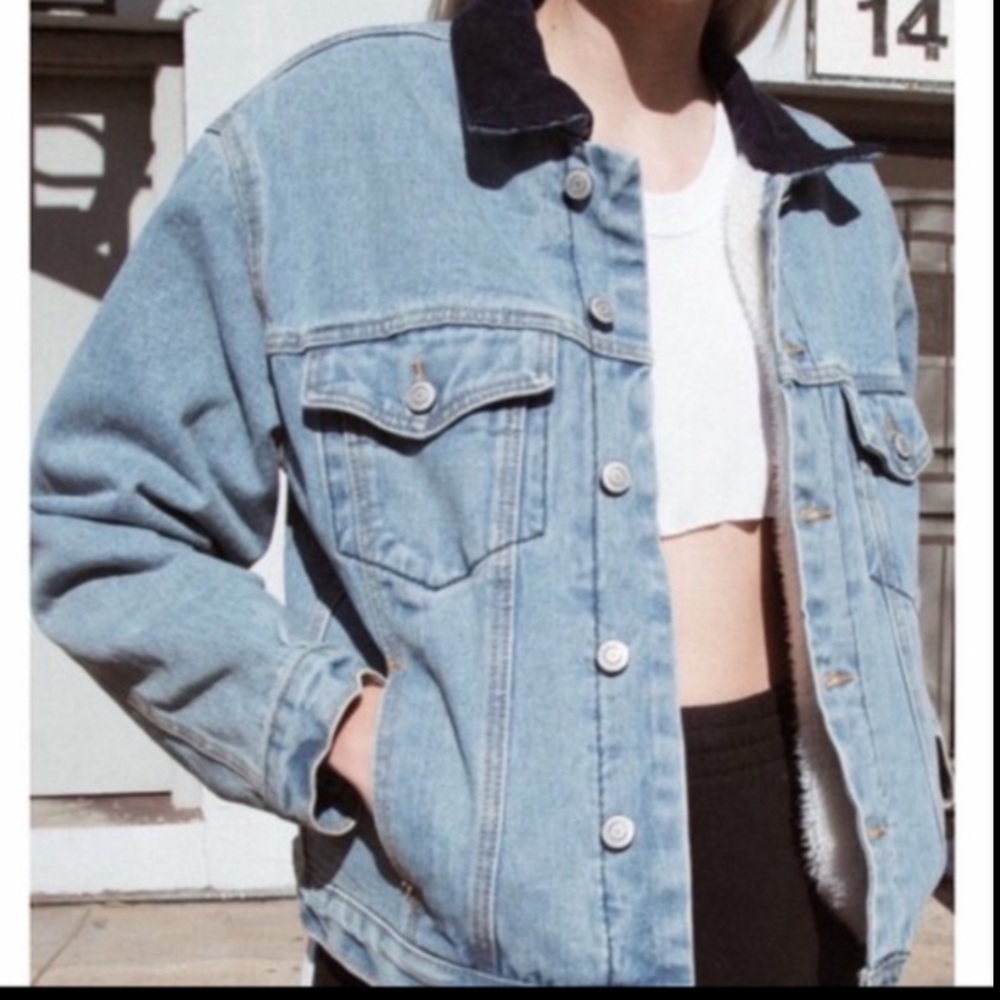 brandy melville denim jacket!